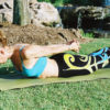 Yoga Intensive - Charmaine in Locust yoga pose - Yoga 101